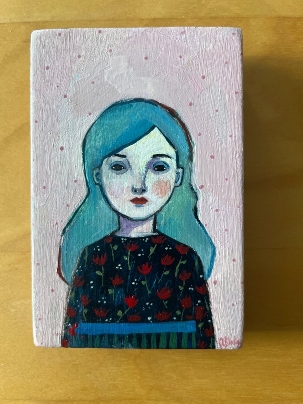 Amanda Blake Original Oil Painting - Beatrix 2020